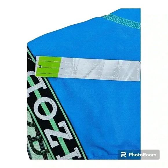 IZOD ENERGY ACTION STRETCH BOXER BRIEFS BLUE LARGE - Picture 4 of 6